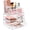 3-piece Top Set, variant on Large Clear Makeup Organizer - Detachable 4-Piece Jewelry & Make Up Organizers and Storage Set - Spacious Cosmetic Display Tower - Makeup Organizer for Vanity, Bathroom, Dresser & Countertop
