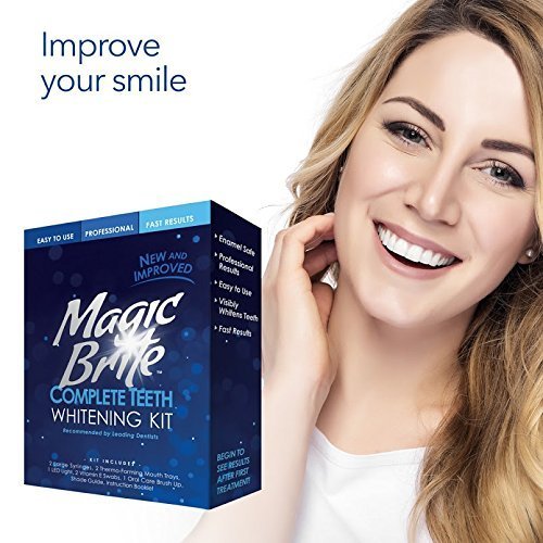 MagicBrite Complete Teeth Whitening Kit 2 Carbamide Peroxide Whitening Gel Pens with 1 LED Light At Home Whitening - image 10 of 10