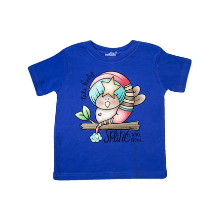 

Inktastic Take Heart Bird Gift Toddler Boy Girl T-Shirt