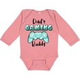 thumbnail image 3 of Inktastic Dad's Gaming Buddy- Aqua Controller Boys or Girls Long Sleeve Baby Bodysuit, 3 of 5