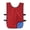 Red/blue, variant on TOPTIE Reversible Scrimmage Pinnies Practice Jerseys Soccer Training Vest for Adult / Child-light blue/pink-Adult