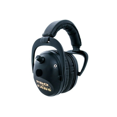 Pro Ears Predator Gold Series Ear Muffs NRR 26 Black GS-P300-B 9.3 oz