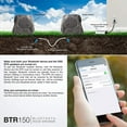 thumbnail image 3 of OSD BTR150 5.25" Bluetooth 5.0 Outdoor Rock Speaker Pair, Weather Resistant, Slate, 3 of 6