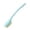 Blue, variant on LIERTOUR Long Handle Bath Brush, Soft Bristle Shower Scrubber for Back Exfoliating And Skin Cleaning to Reach Hard Spots in Bathroom Spa Body Wash White