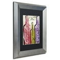 thumbnail image 2 of Trademark Fine Art 'Wine Tasting II' Silver Framed Art by Color Bakery, 2 of 4