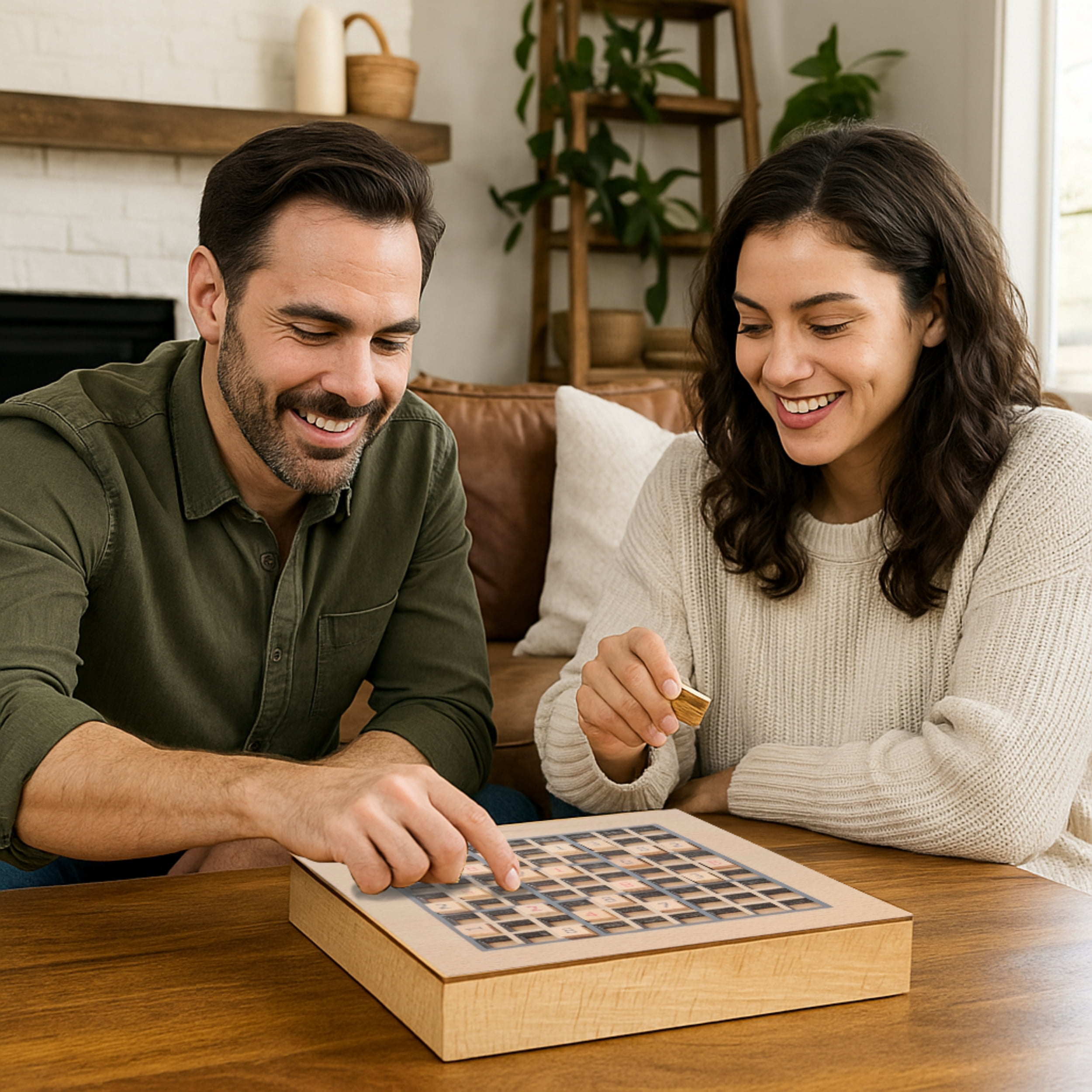 WE Games Wooden Sudoku Puzzle Board Game with Pull Out Drawers - 11 in