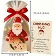 thumbnail image 3 of Little Pocket Christmas Hug (with Heartwarming Card and Organza Bag), New Mini Christmas Hug Cards, Resin Pocket Comfort Santa Claus Hug, Emotional Support Pockets Gift, for Family, Friends, 3 of 8
