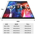 thumbnail image 5 of Jey USO Wrestler Throw Blanket Comfortable Air Conditioner Blanket Blankets for All Seasons Soft Blankets for Living Room for Camping, 5 of 8