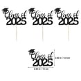 thumbnail image 2 of Miangastore 24 Pcs Graduation Cake Topper Class Of 2025 Cake Decoration Cake Toppers For Graduation Party Graduation Cap Cupcake Decorations, 2 of 8
