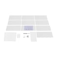 thumbnail image 3 of TFCFL Acrylic Clear Geometric Bookshelf 5-Tier Corner Bookshelf 22x22x73.62 Inch Modern Display Book Shelf for Living Room Bedroom Office, 3 of 14