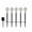 B, variant on Liamobondopolis 6 Pack Solar Dripping Red Candle Stake Lights Halloween Decor Flickering Flame Solar Lights Outdoor Waterproof Ground Lamps for Lawn Walkway Halloween Decorations Outdoor