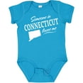 thumbnail image 3 of Inktastic Someone in Connecticut Loves Me Boys or Girls Baby Bodysuit, 3 of 5