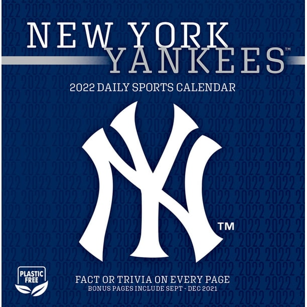 New York Yankees 2022 Box Calendar (Other) - Walmart.com