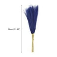 thumbnail image 2 of Uxcell 20Pcs Faux Pampas Grass 21.65" Fake Pampas Grass Decor Deep Purple, 2 of 7
