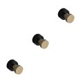 thumbnail image 3 of Injueey Ganchos para toallas de cobre y latón para baño - Potente colgador moderno autoadhesivo Aplicaciones amplias Gran capacidad de carga Type1 NO1, 3 of 6