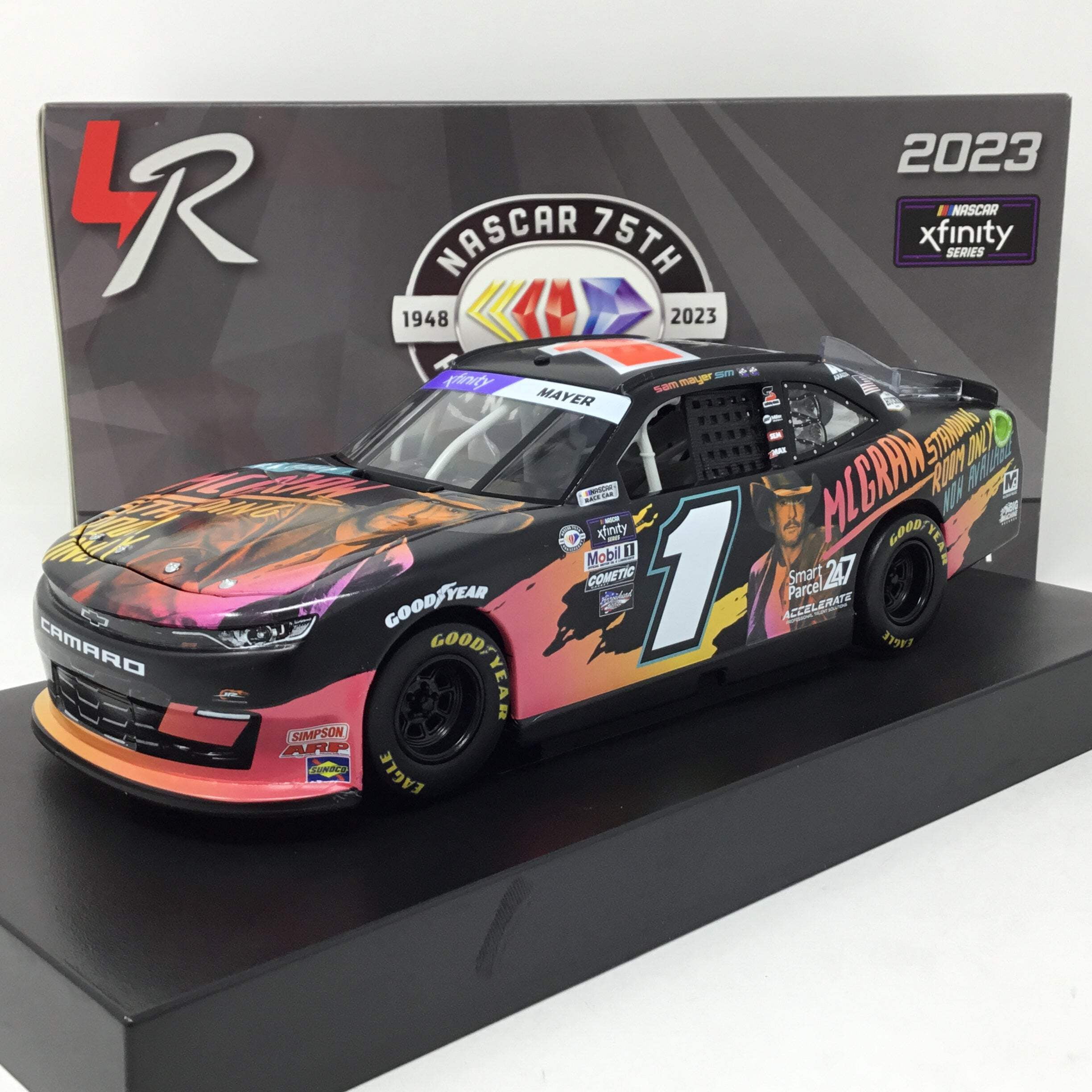 Tyler Reddick 2023 Xfinity 10G 1:24 Color Chrome Diecast - Walmart.com