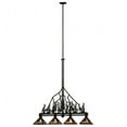 thumbnail image 4 of Meyda Tiffany 132767 Tall Pines 4 Light 60" Wide Linear Pendant, 4 of 4