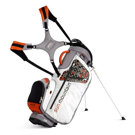 UPC 651323420008 product image for Sun Mountain 2014 Ladies Three5 Stand Bag (Gray/White/Orange) - Closeout | upcitemdb.com