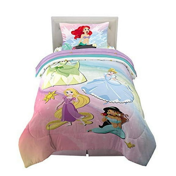 Disney Princess Ariel Twin Comforter & Sheets, 4 Piece Set