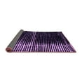 thumbnail image 2 of Ahgly Company Indoor Square Abstract Purple Modern Area Rugs, 3' Square, 2 of 4