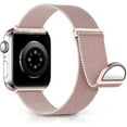 thumbnail image 1 of Stainless Steel Loop Replacement Bands, Premium Material Mesh Loop with Strong Magnetic Clasp for Apple Watch Ultra Series, Exquisite Appearance Dual Magnetic Clasp Strap for Men Women, 41mm, 1 of 5