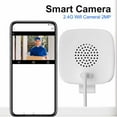 thumbnail image 4 of 3MP 2K Window Camera,2.4GHz & 5GHz WiFi Indoor Cameras for Home Security with Color Night Vision,Person & Motion Detection,24/7 Recording,Easy & Quick Install, 4 of 7