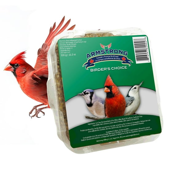 Armstrong Wild Bird Food Birder's Choice Suet Cake, 11.3oz