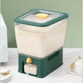 thumbnail image 3 of Contenedor de almacenamiento de arroz Sunnimix 22 libras Verde, 3 of 8