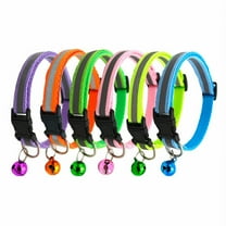BESTSKY 6Pcs Dog Collar,All Pets Dog Harness,Lightweight Convenient Dog Leash,19-32cm