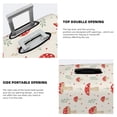thumbnail image 3 of Hirioo Flat Mushrooms for Elasticity Suitcase Cover (No luggage Included) Durable Luggage Protector Fits 18-32 Inch Luggage-Medium, 3 of 7
