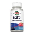 thumbnail image 1 of Suplemento Kal D-3 K-2 ActivMelt Red Raspberry 60 comprimidos x4, 1 of 6