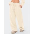 thumbnail image 3 of BAKREP Women's Sweatpants Wide Leg Elastic Loose Relaxed Sweat Pants Spring Winter Clothes Baggy Drawstring Joggers with Pockets, 3 of 12