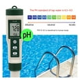 thumbnail image 3 of 10-in-1 P-H Meter Tester Digital Water Quality Test Meter With/non Backlight TDS/EC/SALT/TEMP/S.G/ORP/H2/Fertile Test ,Accurate - WHITE_BACKLIGHT, 3 of 7