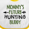 thumbnail image 4 of Inktastic Mommys Future Hunting Buddy Boys or Girls Baby Bib, 4 of 4