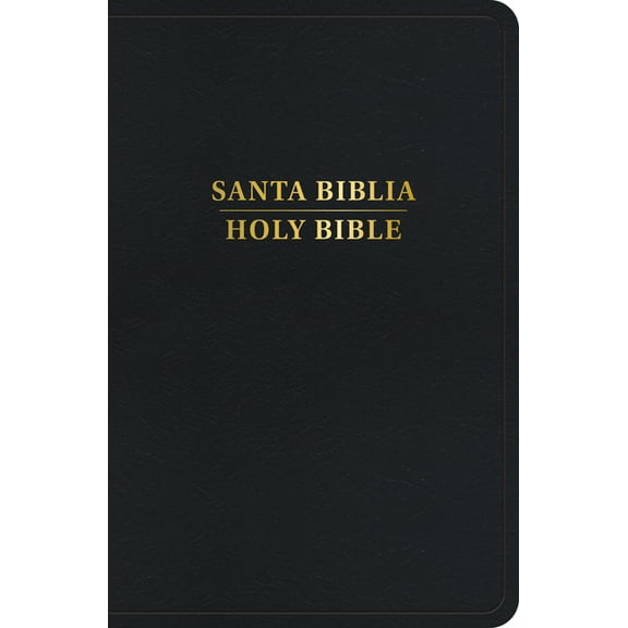 Rvr 1960/KJV Biblia BilingÃ¼e TamaÃ±o Personal, Negro ImitaciÃ³n Piel (EdiciÃ³n 2024), (Hardcover)