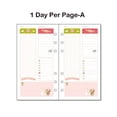 thumbnail image 6 of SagaSave A5/A6 Planner Diary Insert Refill Notebook Schedule Organiser Plan Paper 40 Refillable Pages Binder, 6 of 11