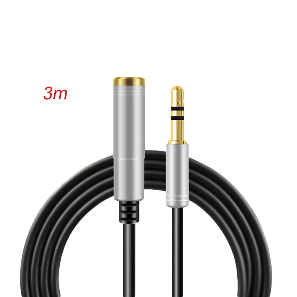 Metal Audio Extension Cable 3.5Mm Audio Male To Female Computer