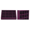 thumbnail image 3 of lionlar Deluxe 12Slot Jewelry Collection Display Tray Drawer Insert Box Holder Tidy Case, 3 of 6