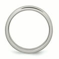 thumbnail image 3 of Titanium 4mm Brushed Polished Band, 3 of 11
