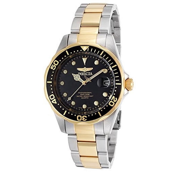 Invicta Men's 17049 Pro Diver Analog Display Japanese Quartz Two Tone Watch