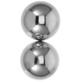 thumbnail image 2 of Bolas de Baoding de acero inoxidable, bolas chinas para la salud de 2 pulgadas, bolas de ejercicio para terapia de manos para padres y profesores, alivio del estrés, 2 uds., 2 of 5