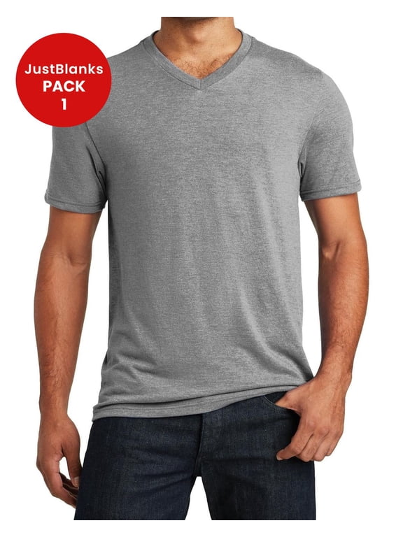 Perfect Tri V-Neck Tee Shoulder to shoulder taping This tri-blend tee has the look of perfection
