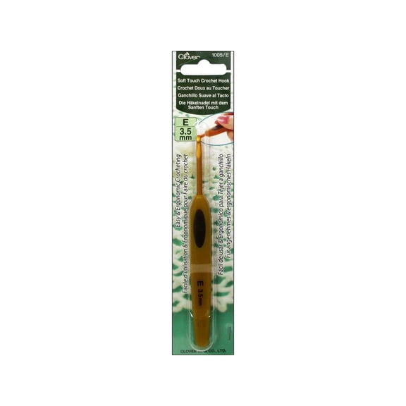 Clover Soft Touch Crochet Hook Size E