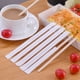 thumbnail image 5 of Gseagtia Palitos para revolver café envueltos individualmente, 100 piezas, 5,5" de largo, palitos de madera de abedul biodegradables desechables para café, helado, bebidas frías y calientes, leche,, 5 of 7