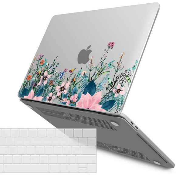 IBAOLE New 2020 MacBook Pro 13 Inch Case M1 A2338 A2289 A2251 A2159 A1989 A1706 A1708, Hard Shell Case with Keyboard Cover for Apple Mac Pro 13 Touch Bar(2020-2016), Orris, T13AFL+1