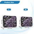 thumbnail image 4 of FORMRS 13"-13.3" Laptop Sleeve Protective Case Soft Carrying Quilted Computer Bag Cover, Purple Roses, 4 of 7