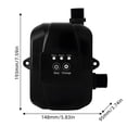 thumbnail image 2 of Water Pressure Booster Pump for Home 24V Automatic Shower Water Pressure Booster Silent Water Recirculating Pump with Power Adapter 150W Max Lift 92ft for Sprinklers Shower Kitchen Garden, 2 of 5