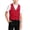 Red, variant on Boys' Solid Color Vest, V-Neck Button Front Sleeveless Blazer Style, Formal Casual Top for Boys, Ideal for School Events & Special Occasions, Comfortable Fit, 4-14 Years Dark Blue 11-12 Years