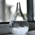 thumbnail image 3 of Creative Stylish Weather Forecast Water Drop Glass Bottle Barometer Bottles Weather Station Desktop Decoration Christmas Birthday Gift, 3 of 6