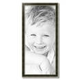 thumbnail image 2 of ArtToFrames 15" x 33" Black Panel With Silver Lip Picture Frame, 15x33 inch Multi Wood Poster Frame (WOM-5093),  Pack, 2 of 7